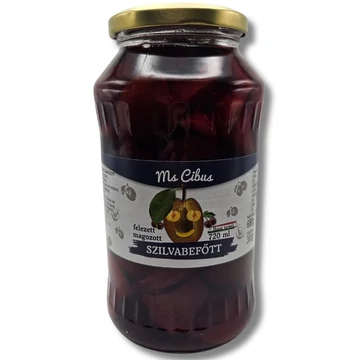 Mr. Cibus felezett szilvabefőtt 720ml 680g/385g