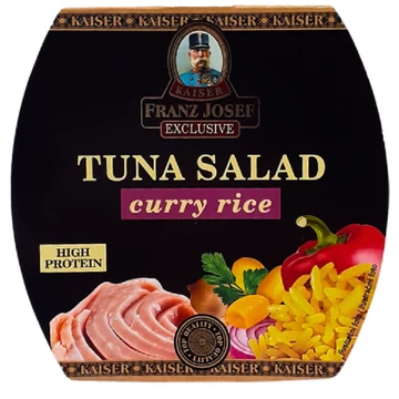 Franz Josef tonhalsaláta currys rizzsel 160g