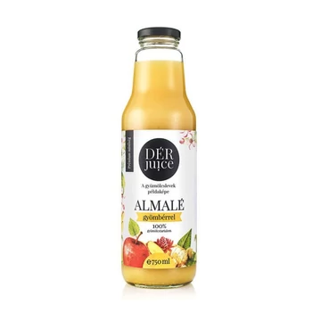 Dér Juice 100% almalé gyömbérrel 0,75L DRS