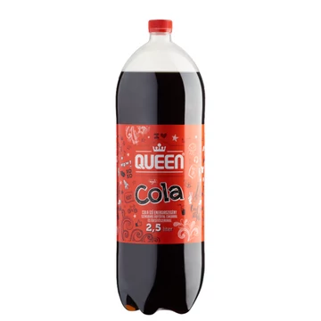 Queen cola édesítőszerekkel 2,5L DRS - csak egyedi szállítással vagy személyes átvétellel