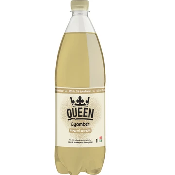 Queen gyömbér 1L DRS - csak egyedi szállítással vagy személyes átvétellel