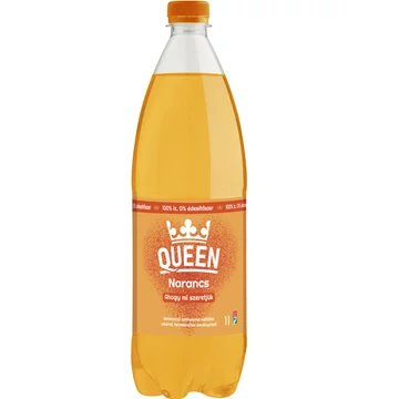 Queen narancs 1L DRS - csak egyedi szállítással vagy személyes átvétellel