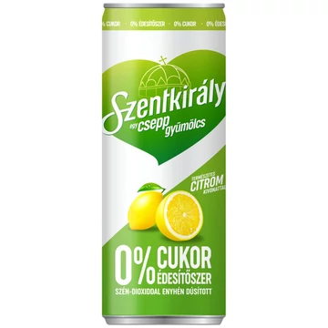 Szentkirályi egy csepp gyümölcs citrom ízű üdítőital 0,25 L DRS