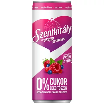 Szentkirályi egy csepp gyümölcs erdei gyümölcs ízű üdítőital 0,25 L DRS