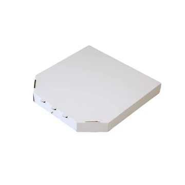 Pizzásdoboz 26x26x3cm 100db fehér F6