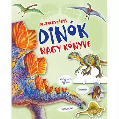 Dinók nagy könyve - Rejtvénykönyv