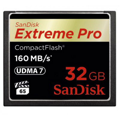 Sandisk cf extreme pro 32 GB memóriakártya 160mb/s SDCFXPS-032G-X46 (123843)