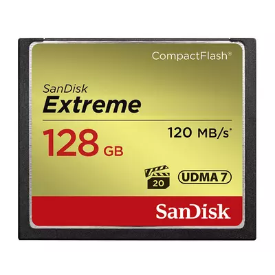 Sandisk cf extreme 128 GB memóriakártya 120mb/s SDCFXSB-128G-G46 (124095)