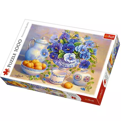 Kék csokor 1000db-os puzzle -Trefl