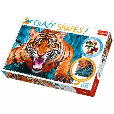 Támadó tigris 600db-os puzzle - Trefl