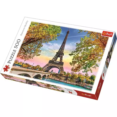 Romantikus Párizs 500 db-os puzzle - Trefl