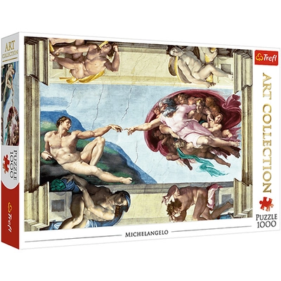 Michelangelo Ádám teremtése 1000db-os puzzle - Trefl