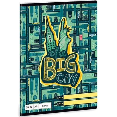 The Big City sima füzet A/5 20-32