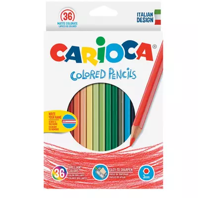 Színes ceruza szett 36db - Carioca