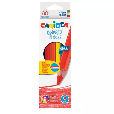 Jumbo színes ceruza szett 6db - Carioca
