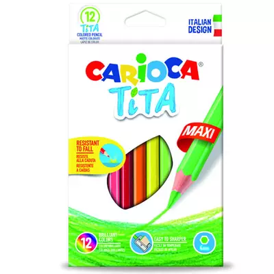 Carioca: Tita maxi színes ceruza 12db-os