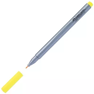 Faber-Castell: Grip Finepen rostirón 0,4mm-es sárga