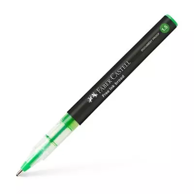 Faber-Castell: Világoszöld roller toll 1,5mm-es