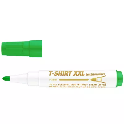 ICO: XXL T-Shirt textilmarker zöld