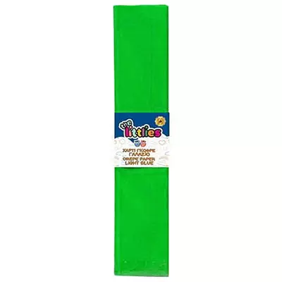 Krepp papír világoszöld színben 50x200cm