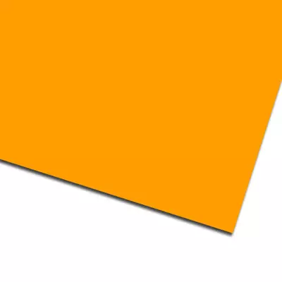 Dekor kartonpapír narancssárga színben 50x70cm
