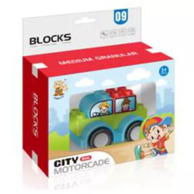 Blocks: Kisautó építőjáték szett több változatban