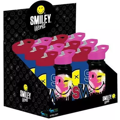 Smiley World alumínium kulacs 500ml