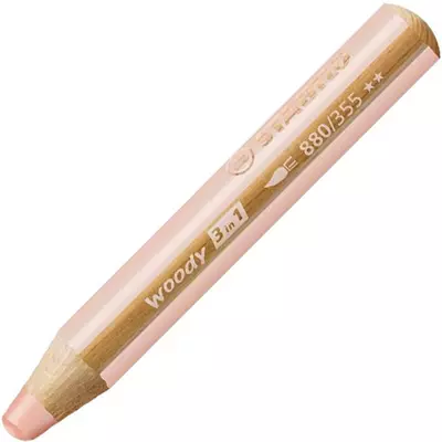 Stabilo Woody 3in1 színes ceruza világos rózsaszín színben