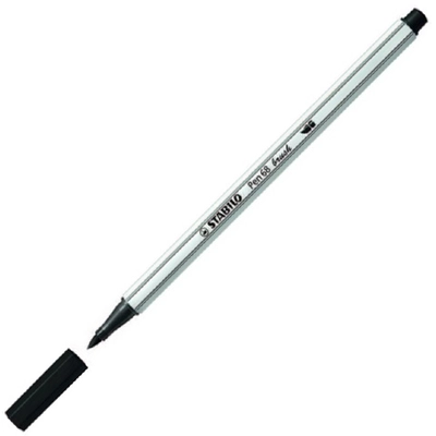 Stabilo: Pen 68 brush ecsetfilc fekete