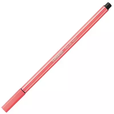 Stabilo: Pen 68 rostirón fluo piros színben 1mm-es