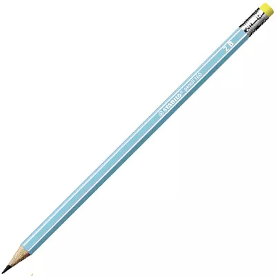Stabilo: Kék 160 RT grafit ceruza radírral 2B