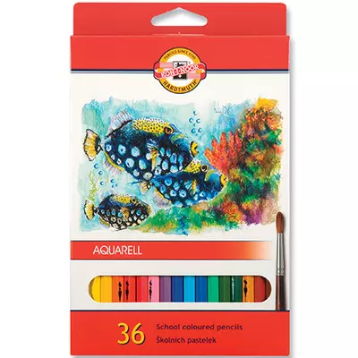 ICO: Koh-I-Noor Mondeluz 3719 Aquarell színes ceruza készlet 36db