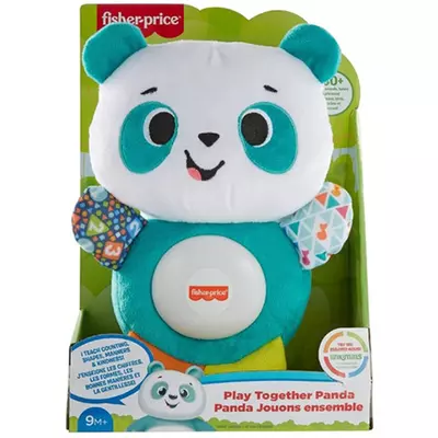 Fisher-Price: Linkimals játékos panda plüss figura - Mattel