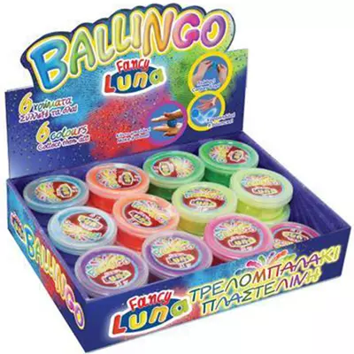 Ballingo metál színű intelligens gyurma 6-féle változatban 1db