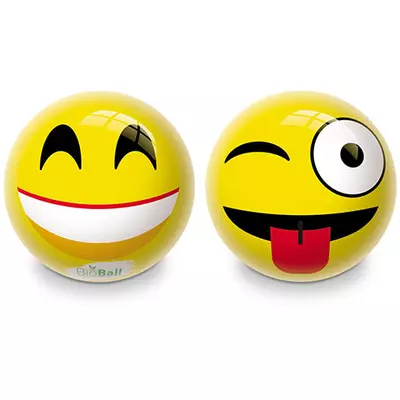 Emoji BioBall gumilabda 23cm - Mondo Toys