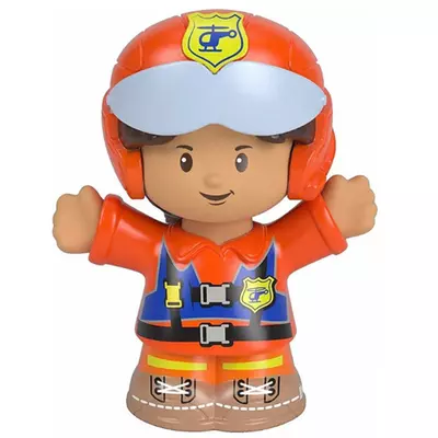 Fisher-Price: Little People Louis pilóta figura - Mattel