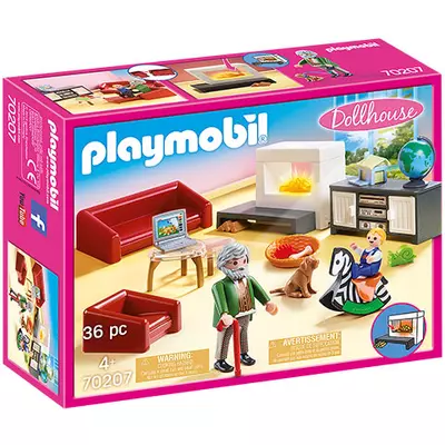 Playmobil: Babaház - Kényelmes nappali (70207)