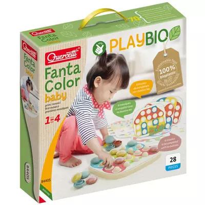 Quercetti: Play Bio Fantacolor Baby pötyi 222db-os