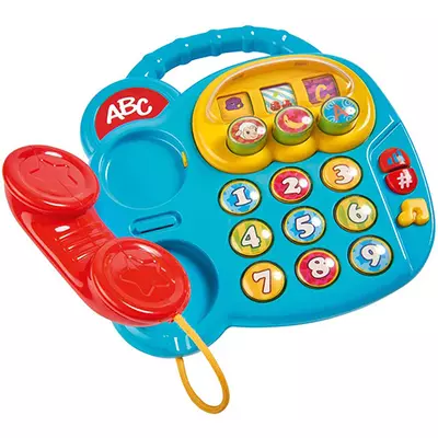 ABC színes telefon fény és hang effektekkel - Simba Toys