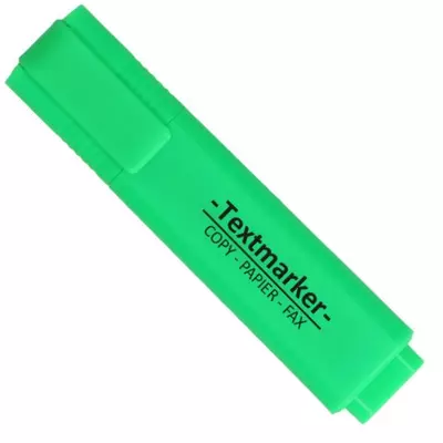 Spirit: Textmarker neon zöld szövegkiemelő 1-4mm-es vágott heggyel