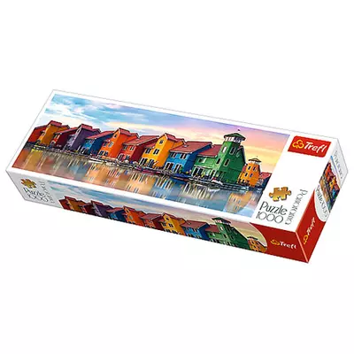 Panoráma puzzle Groningen, Hollandia 1000db-os - Trefl