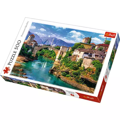 Öreg-híd Mostarban 500 db-os puzzle - Trefl