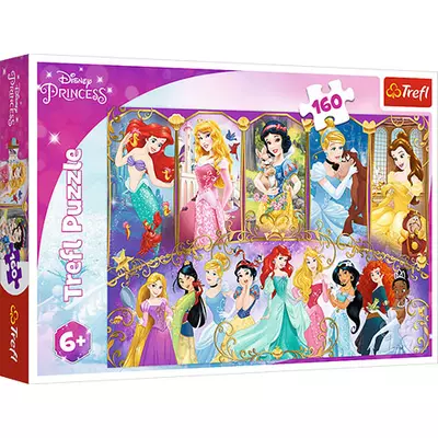 Disney Hercegnők: Portrék puzzle 160db-os - Trefl