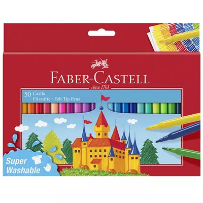 Faber-Castell: Castle filctoll szett 50db-os
