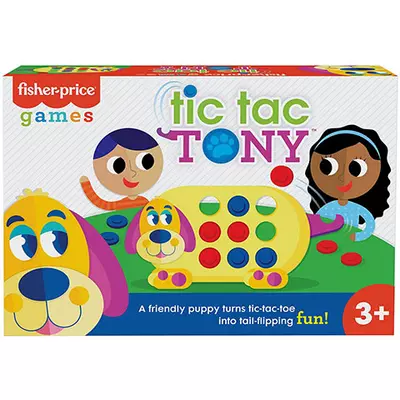 Fisher-Price: Tic Tac Tony kutyusos társasjáték - Mattel