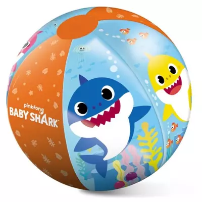 Baby Shark 50cm-es felfújható gumilabda - Mondo Toys