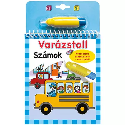 Varázstoll - Számok kifestő