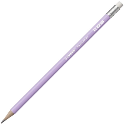Stabilo: Swano pasztell lila radíros grafit ceruza HB