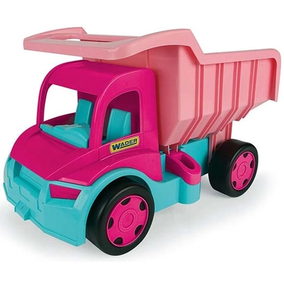 Gigant Truck rózsaszínű óriás dömper 150 kg-os teherbírással - Wader
