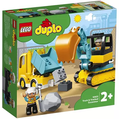 LEGO® DUPLO®: Teherautó és lánctalpas exkavátor (10931)